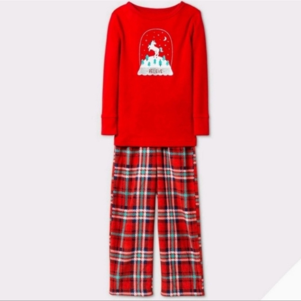 New Cat & Jack Christmas Holiday pajamas